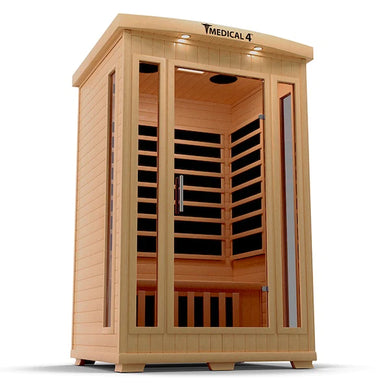 Medical 4 Infrared Indoor Sauna - 2 Person -  IN STOCK - Zen Saunas