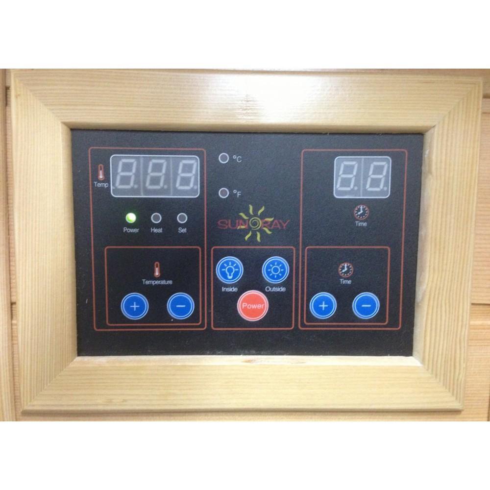 SunRay Roslyn 4-Person Infrared Indoor Sauna HL400KS – Zen