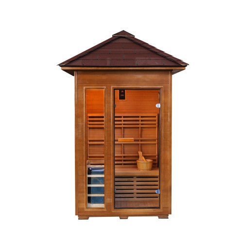Sunray Bristow 2-Person Outdoor Traditional Sauna HL200D2  -  IN STOCK