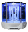 Load image into Gallery viewer, Mesa 608P Steam Shower - Blue Glass - Zen Saunas