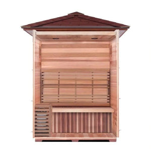 Sunray Waverly 3-Person Outdoor Traditional Sauna HL300D2. -  IN STOCK - Zen Saunas