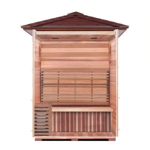 Sunray Freeport 3-Person Outdoor Traditional Sauna HL300D1. -  IN STOCK - Zen Saunas