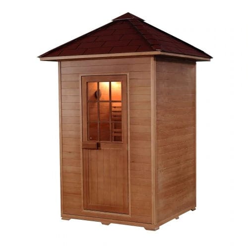 SunRay Eagle 2 Person Outdoor Sauna HL200D1. -  IN STOCK - Zen Saunas