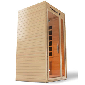 Medical 3 Infrared Indoor Sauna - 1 Person  -  IN STOCK - Zen Saunas