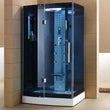 Load image into Gallery viewer, Mesa Steam Shower Blue Glass 47&quot; x 35&quot; x 85&quot; WS-300A - Zen Saunas