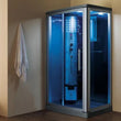 Load image into Gallery viewer, Mesa Steam Shower Blue Glass 45&quot; x 32&quot; x 85&quot; WS-802L - Zen Saunas