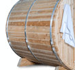 Load image into Gallery viewer, Dundalk Canadian Timber White Cedar Tranquility Outdoor Barrel Sauna CTC2345H - Zen Saunas