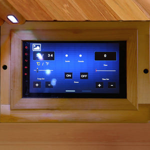 HeatWave Cedar Elite 3-4 Person Premium Sauna w/ 9 Carbon Heaters - Zen Saunas