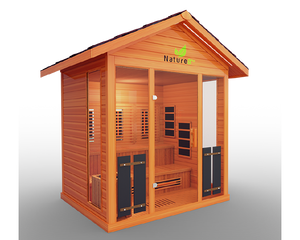Nature 8 Plus - Hybrid - Outdoor Medical -  IN STOCK - Zen Saunas