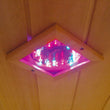 Load image into Gallery viewer, HeatWave Whistler 4-Person Cedar Corner Infrared Sauna w/ 10 Carbon Heaters - SA1320 - Zen Saunas
