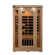 Load image into Gallery viewer, HeatWave Sonoma 2-Person Hemlock Infrared Sauna with 6 Carbon Heaters - SA7018 - IN STOCK - Zen Saunas