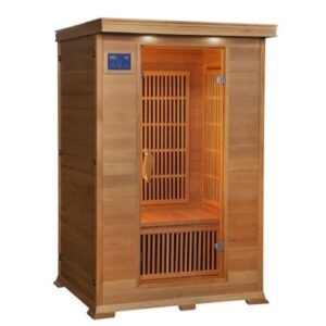 SunRay Evansport 2 Person Indoor Infrared Sauna  -  HL200K2