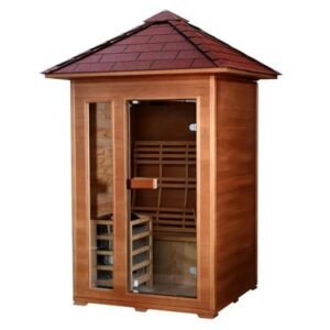 SunRay Saunas Bristow 2-person Outdoor Traditional Sauna - HL200D2